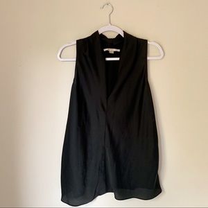 Boston Proper Sleeveless Top Black
